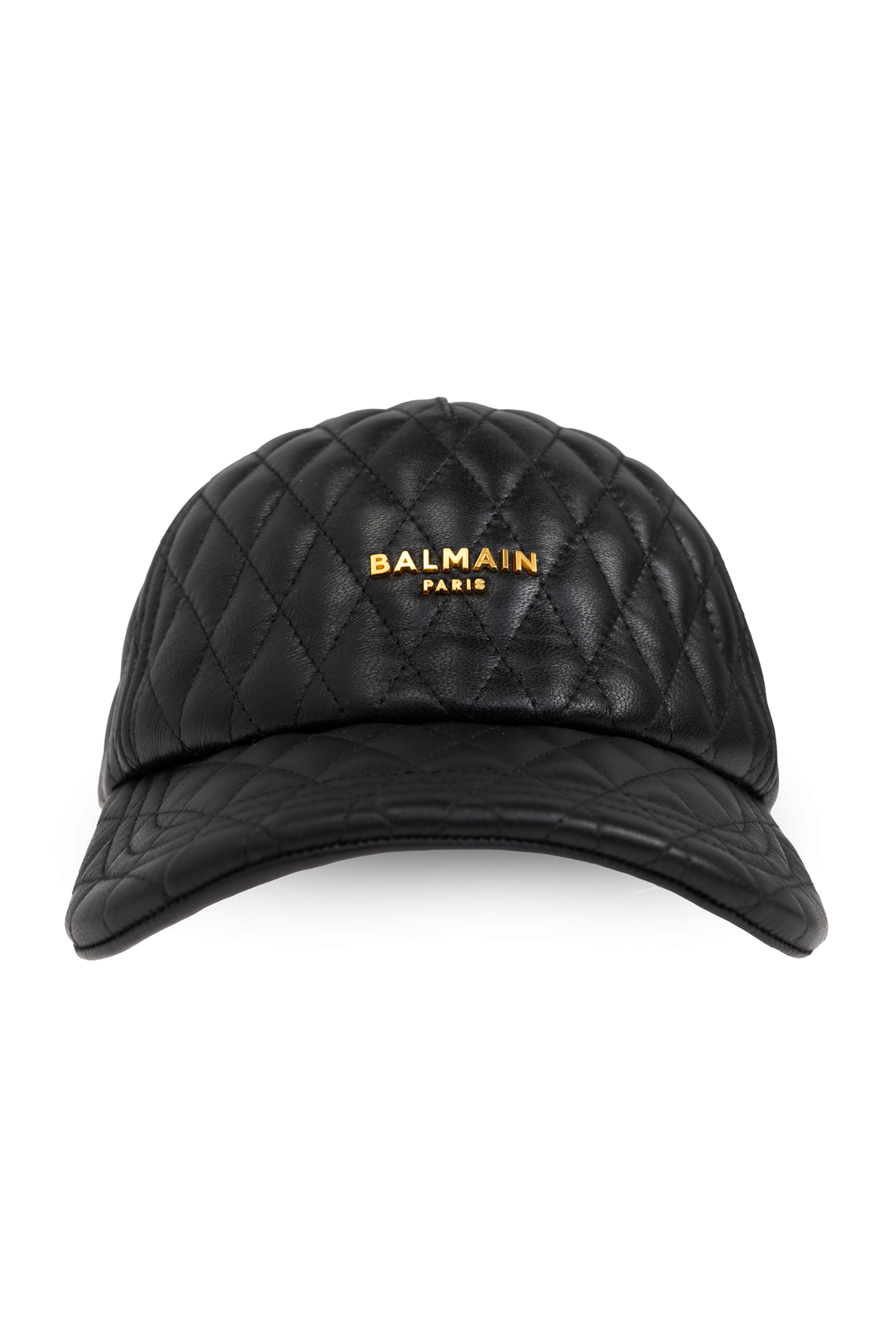Balmain Leather cap with visor | Men's Accessories | Vitkac